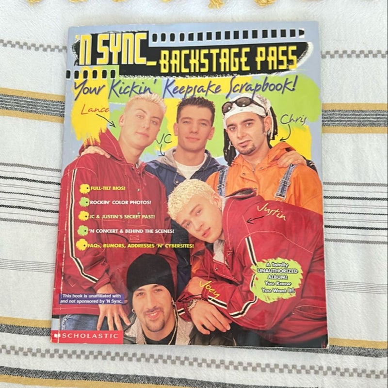 'N Sync Backstage Pass