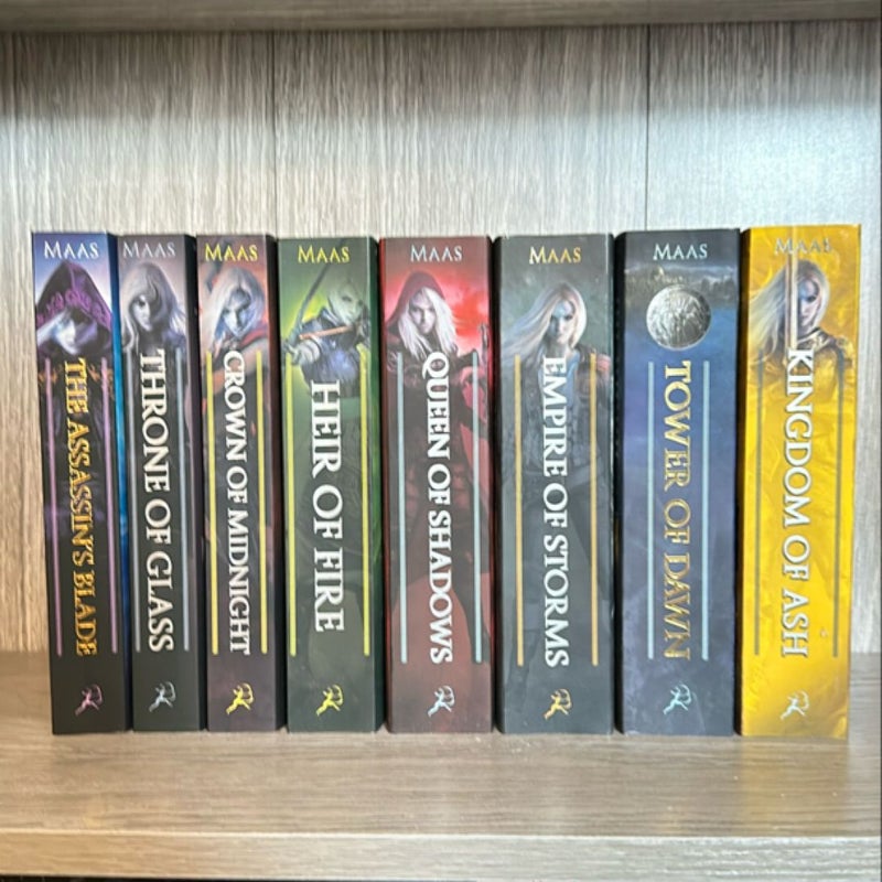 Throne of Glass complete set
