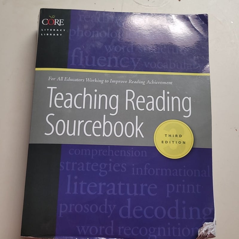 Teaching Reading Sourcebook 3rd Edition
