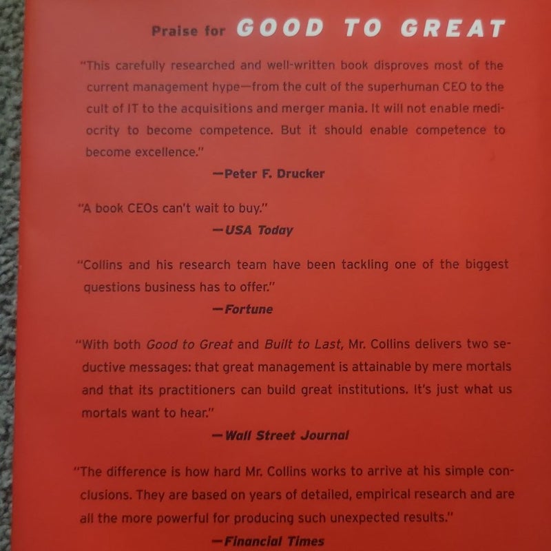 Good to Great