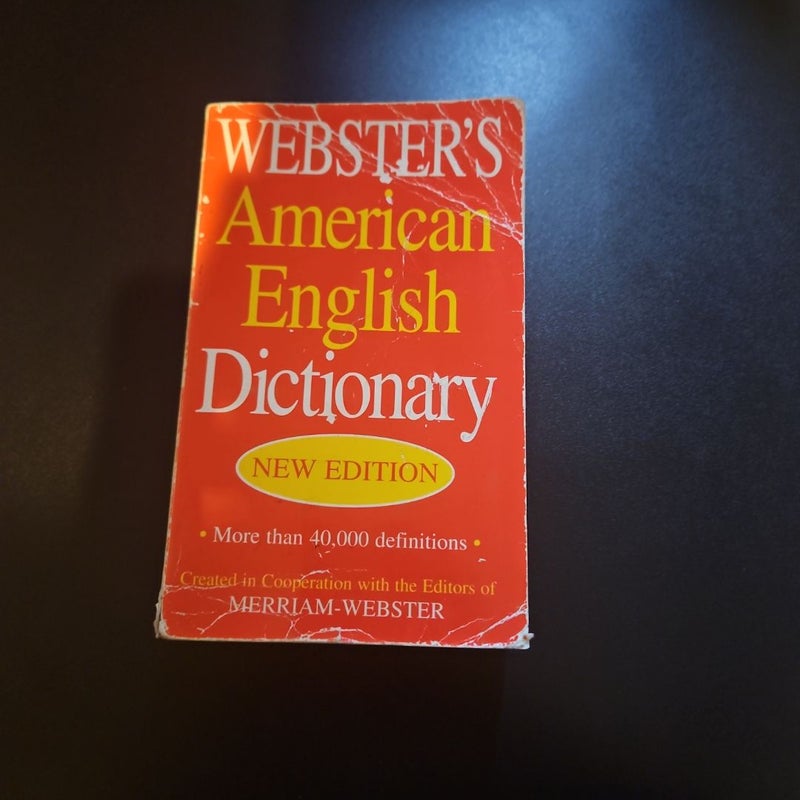 Webster's American English Dictionary