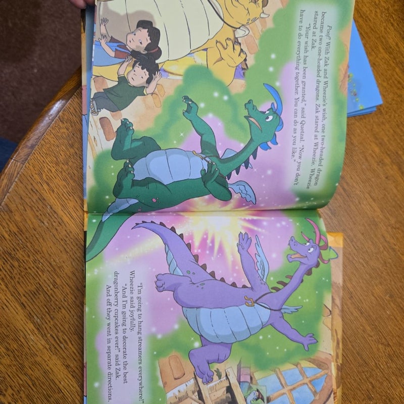 Dragon Tales 4 book lot, bundle, set, hardcover