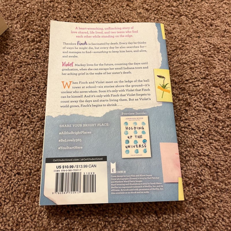 All the Bright Places by Jennifer Niven