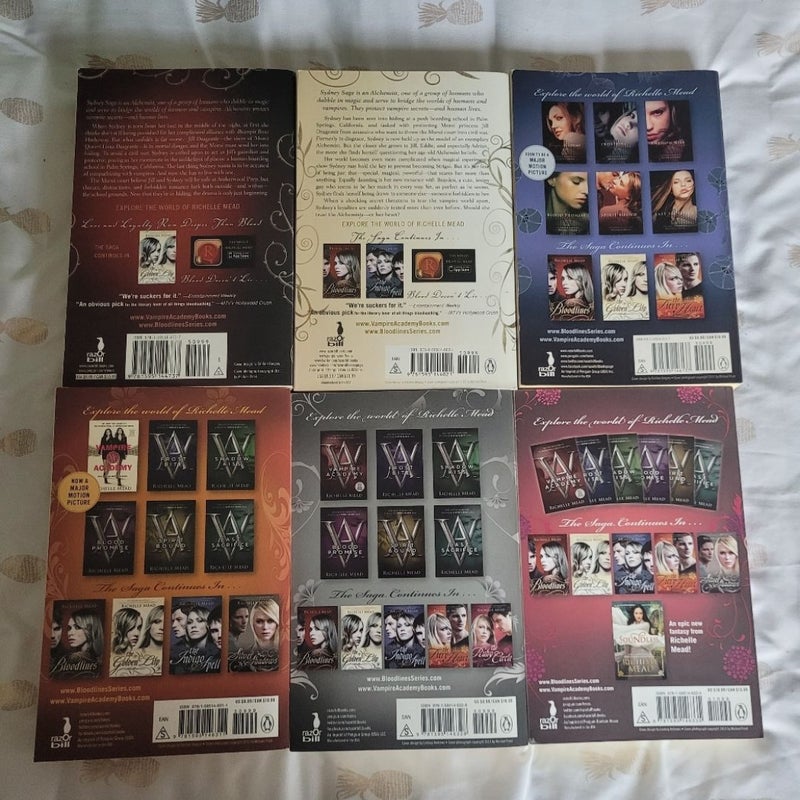 Complete Bloodlines Series by Richelle Mead (Paperback)