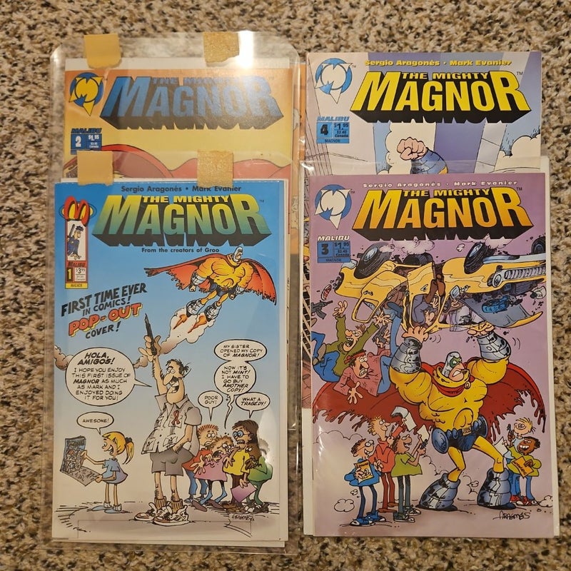 The Mighty Magnor (#1-#4)