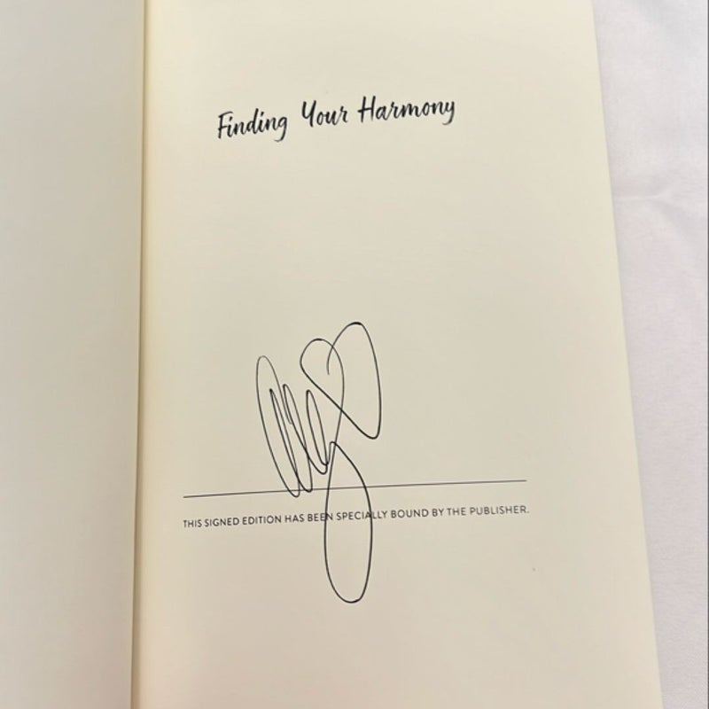 Finding Your Harmony SIGNED