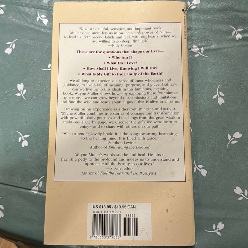 How then shall we live by wayne muller paperback pangobooks