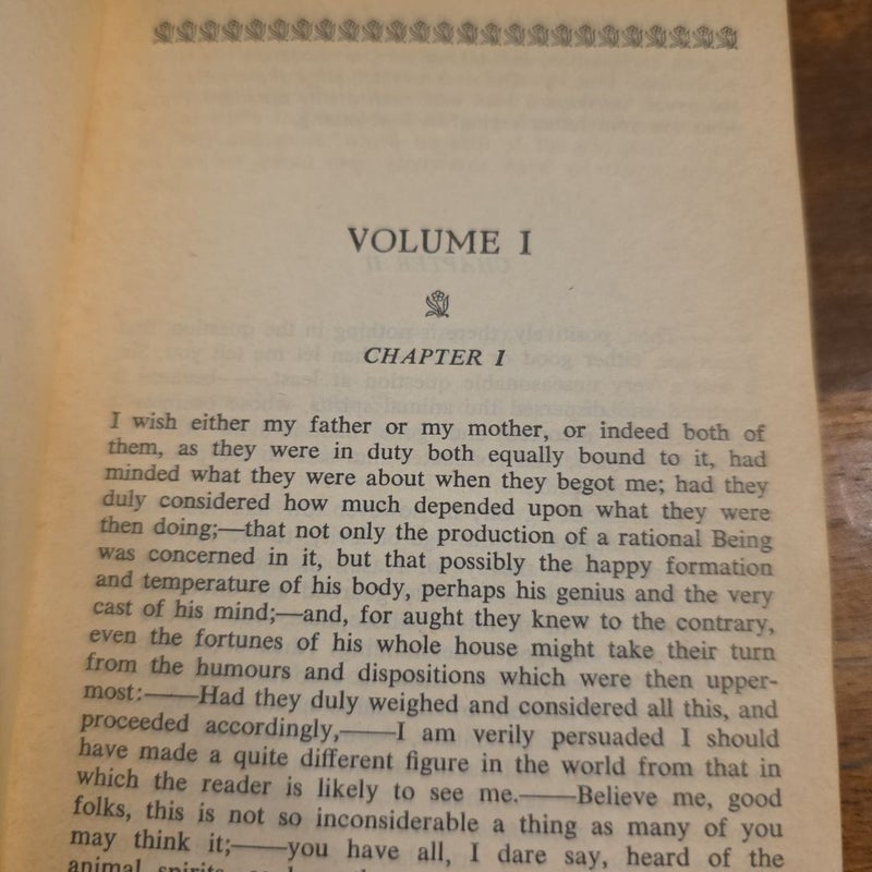 VINTAGE 1962 (Signet Classic) Tristram Shandy by Laurence Sterne [The Life and Opinions of Gentleman, Tristram Shandy]