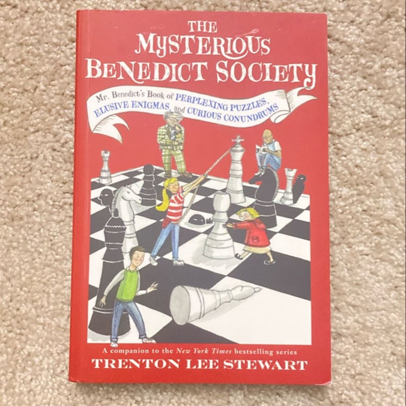 The Mysterious Benedict Society: Mr. Benedict's Book of Perplexing Puzzles, Elusive Enigmas, and Curious