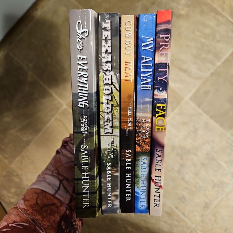 Bundle of 5 Sable Hunter Romance Books