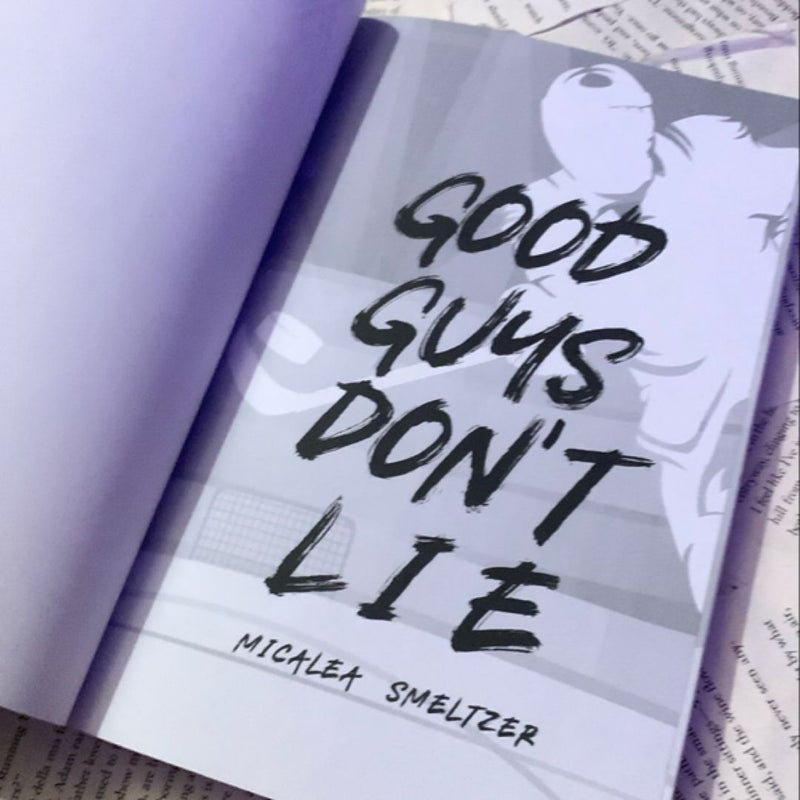 Good Guys Don't Lie (The Last Chapter Bookshop Exclusive Edition) 