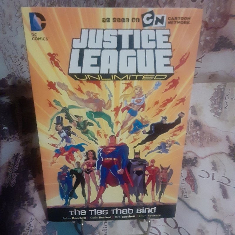 Justice League Unlimited The Ties That Bind tpb comic 