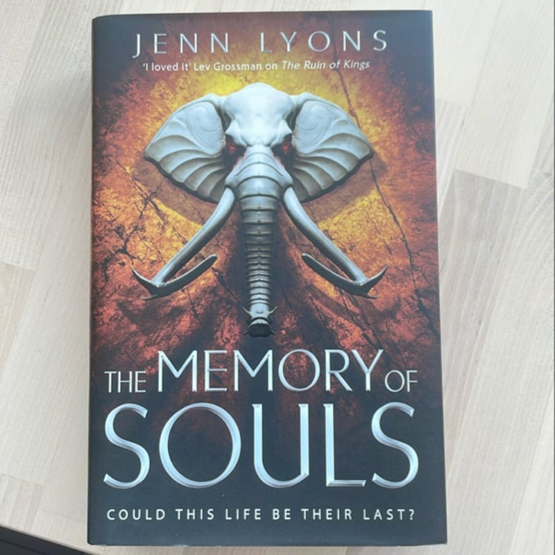 The Memory of Souls: a Chorus of Dragons Novel 3