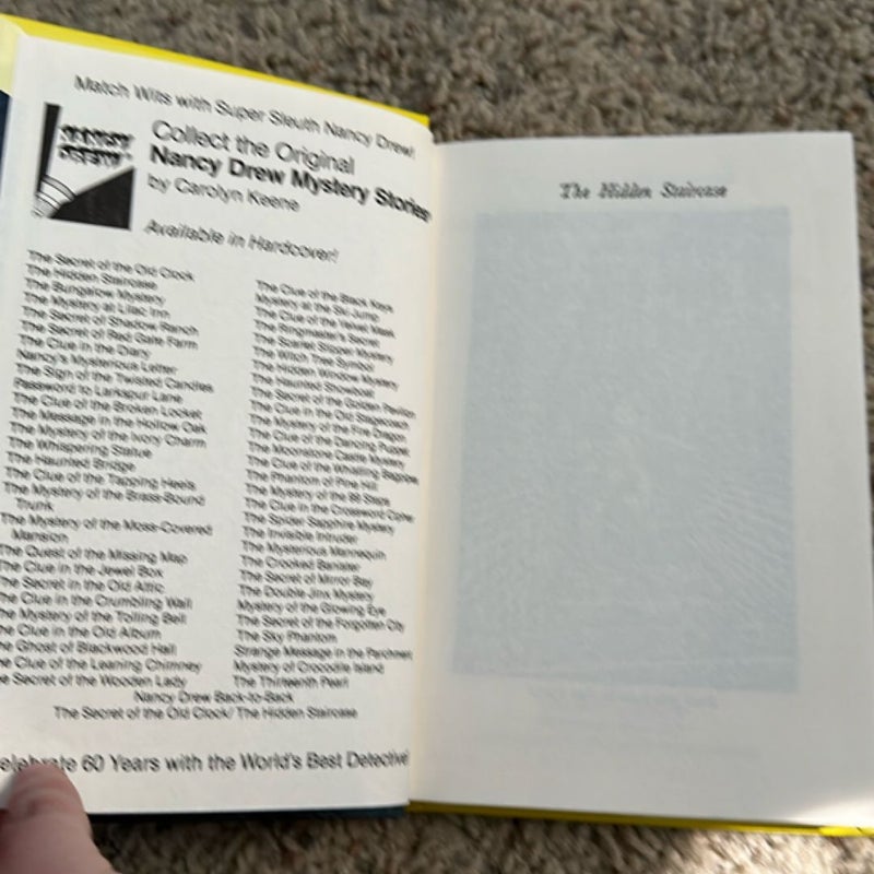 Nancy Drew 02: the Hidden Staircase