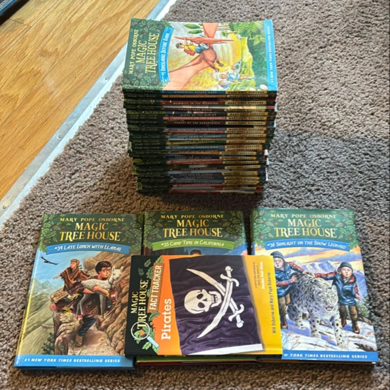 Magic Tree House 32 Book Collection