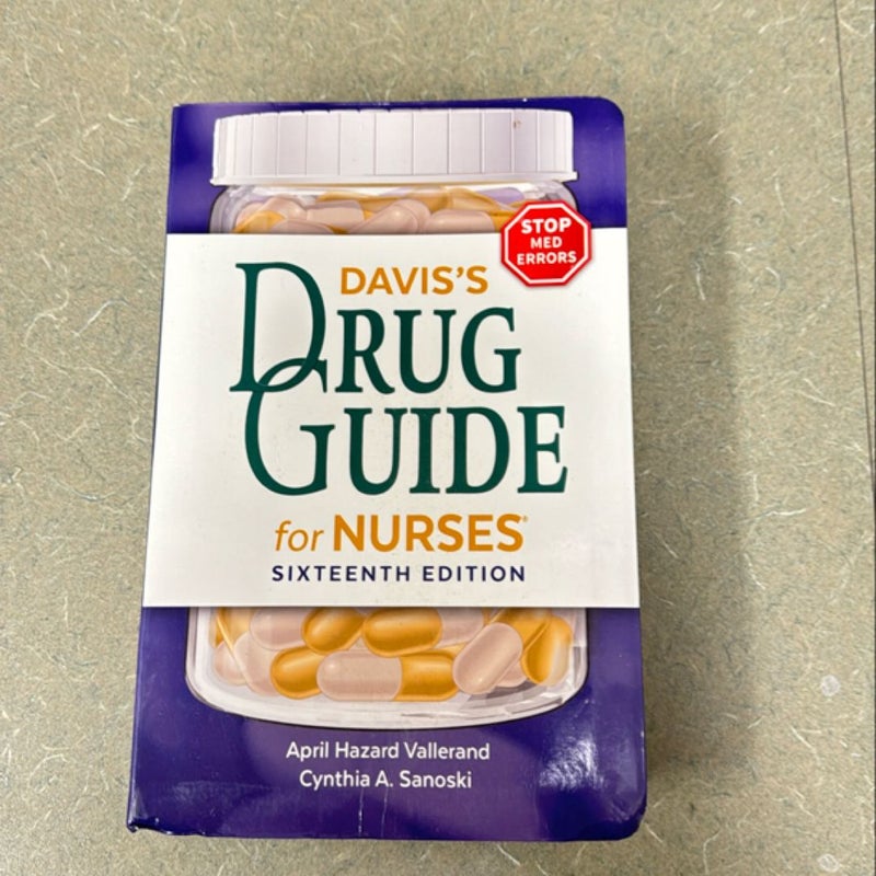 Davis's Drug Guide for Nurses