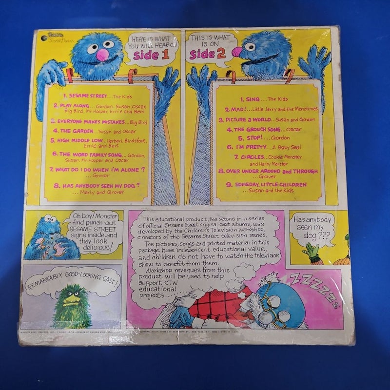 The Official SESAME STREET 2 Book-And-Record Album