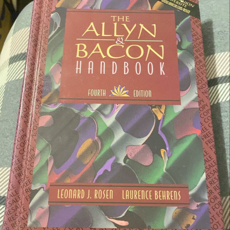 The Allyn and Bacon Handbook