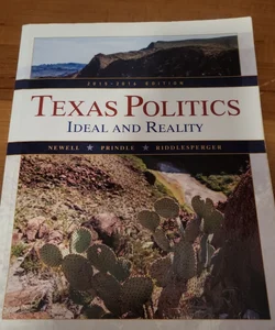 Texas Politics 2015-2016 (with MindTap Political Science, 1 Term (6 Months) Printed Access Card)