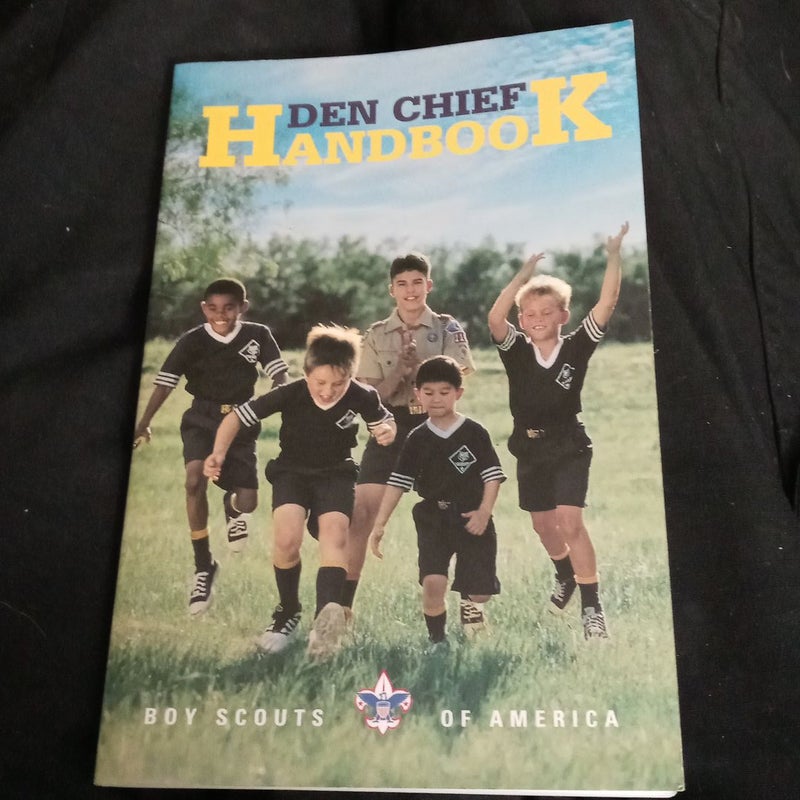 Then Chief Handbook Boy Scouts of America