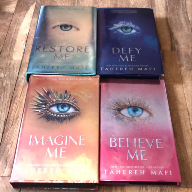 Shatter me fairyloot books 4-7