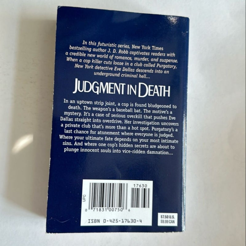 Judgement in Death