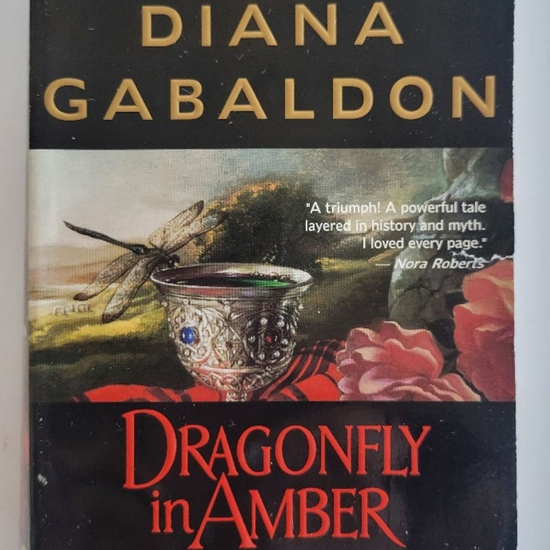 OUTLANDER SERIES BOOKS #1-4 VINTAGE 1990s GOLD EMBOSSED COVERS PAPERBACK