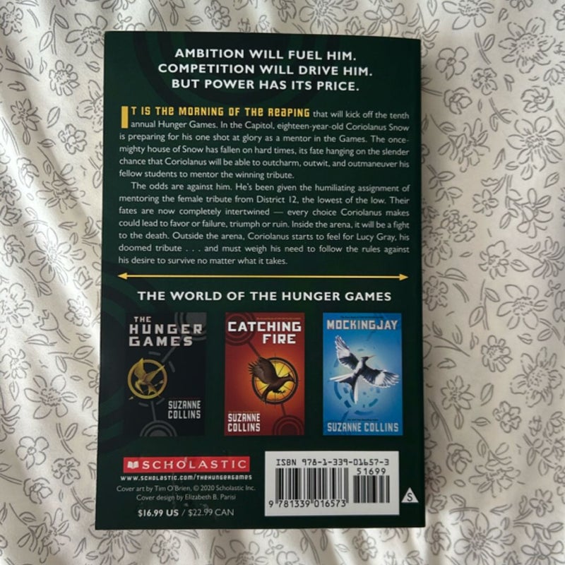 The Ballad of Songbirds and Snakes (a Hunger Games Novel)