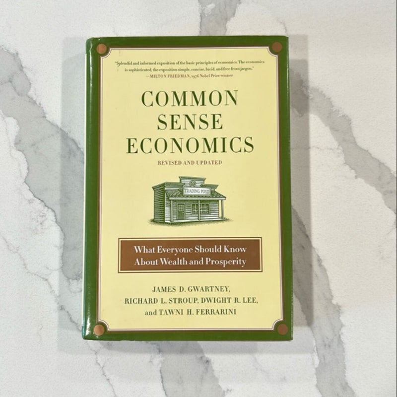 Common Sense Economics