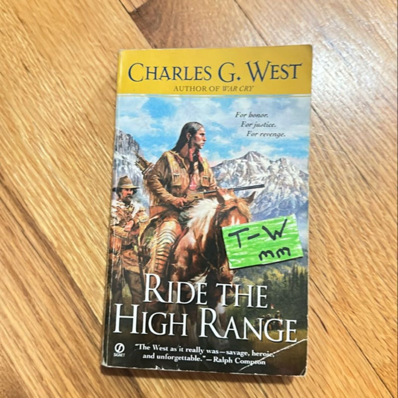 Ride the High Range