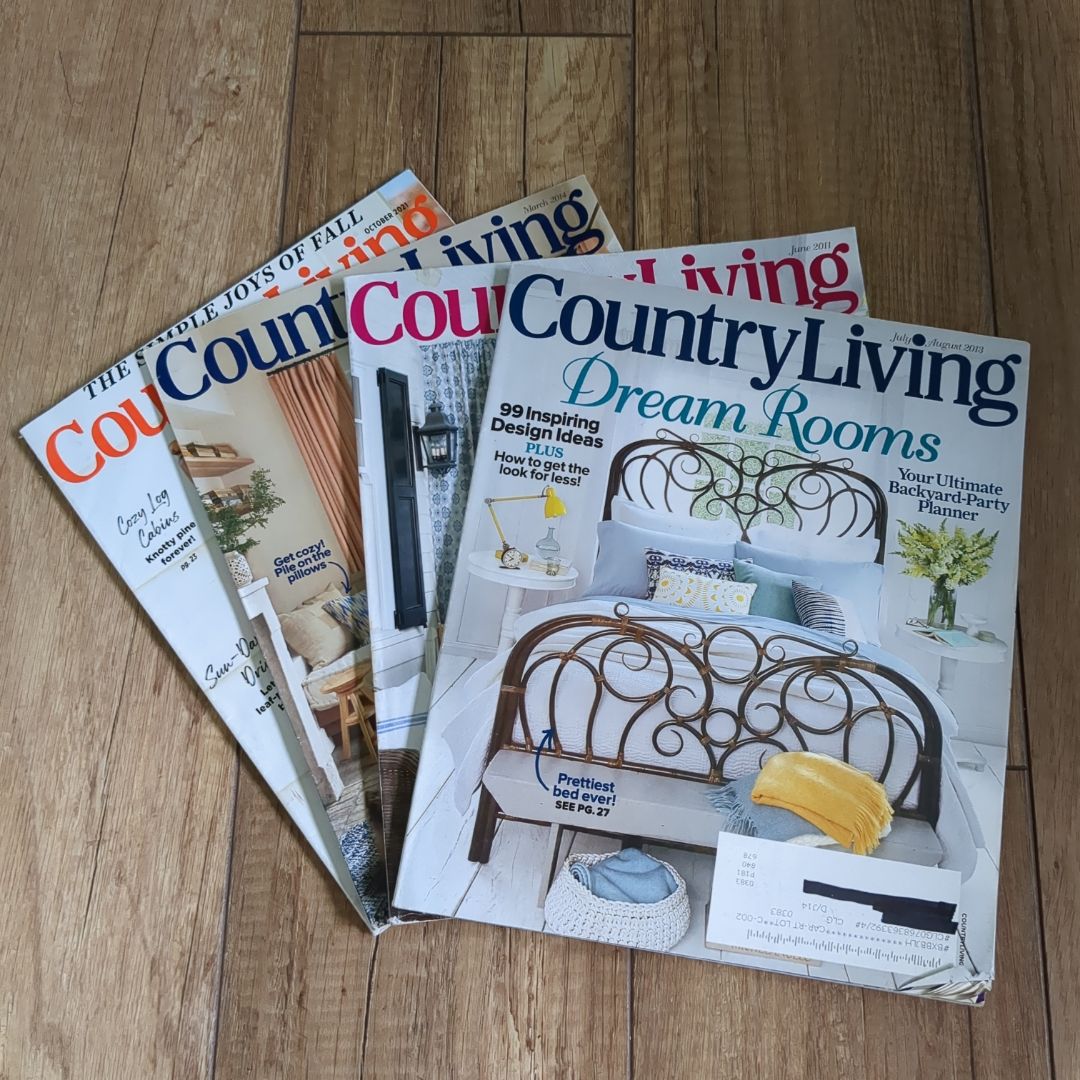 Country Living Magazine Bundle