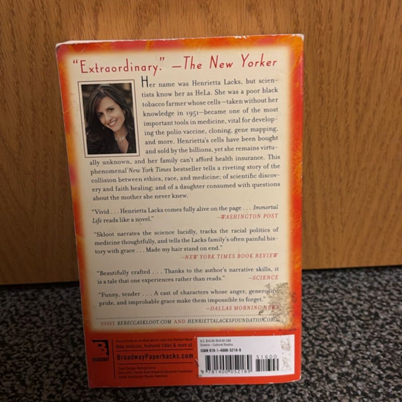The Immortal Life of Henrietta Lacks