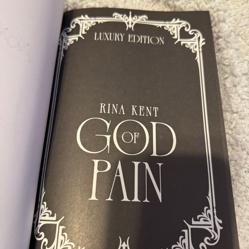 Rina Kent Legacy Of Gods Series Luxury Bundle Box- God of Pain
