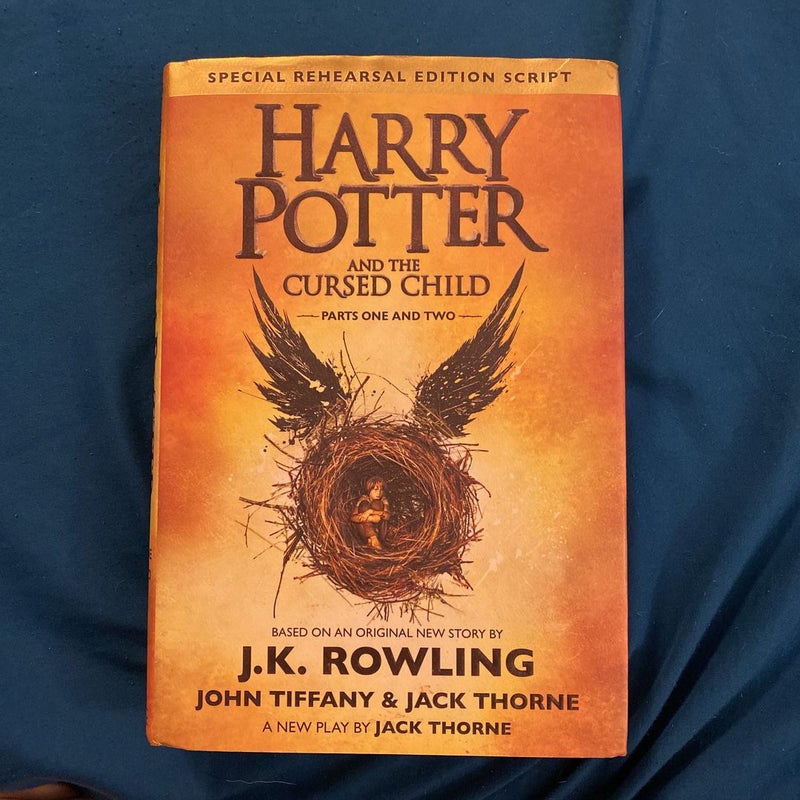 (First Edition) Harry Potter and the Cursed Child Parts One and Two (Special Rehearsal Edition Script)