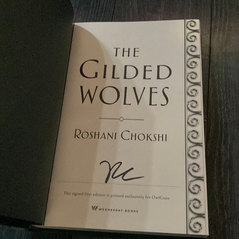 The gilded wolves Owlcrate 