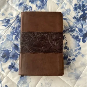 CSB Study Bible, Black/Brown LeatherTouch