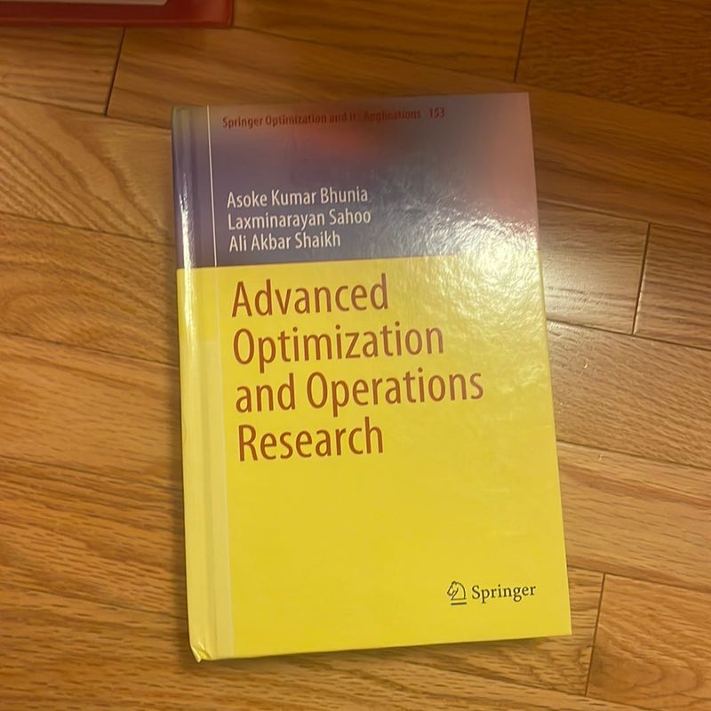 Advanced Optimization and Operations Research