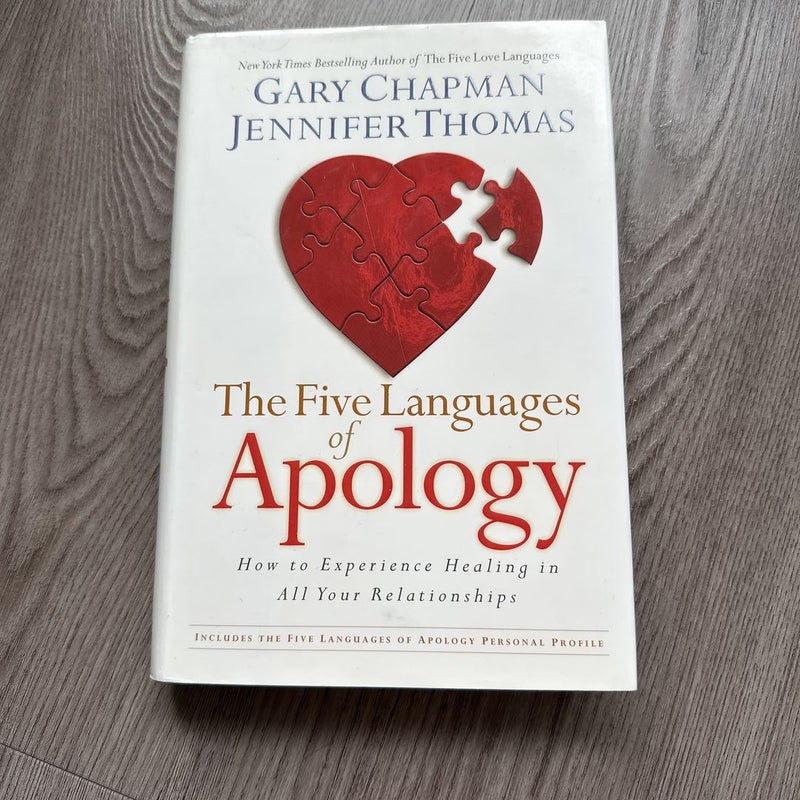 The Five Languages of Apology