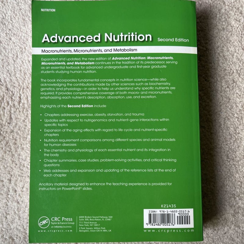 Advanced Nutrition