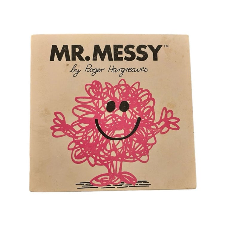 Mr Messy Mr Men Books 