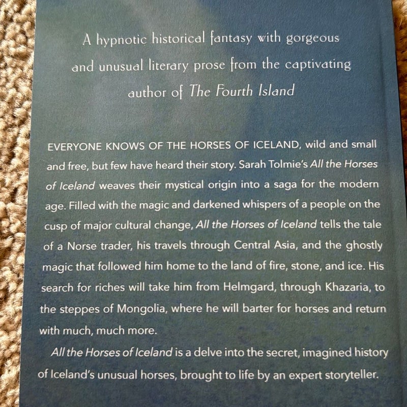 All the Horses of Iceland by Sarah Tolmie, Paperback | Pangobooks