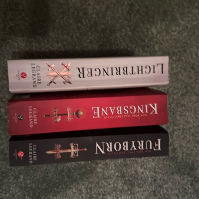 Furyborn, Kingsbane and Lightbringer by Claire Legrand, Paperback ...