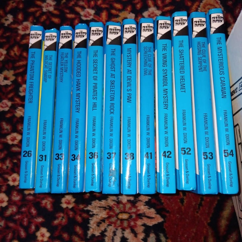 Hardy Boys lot of 12