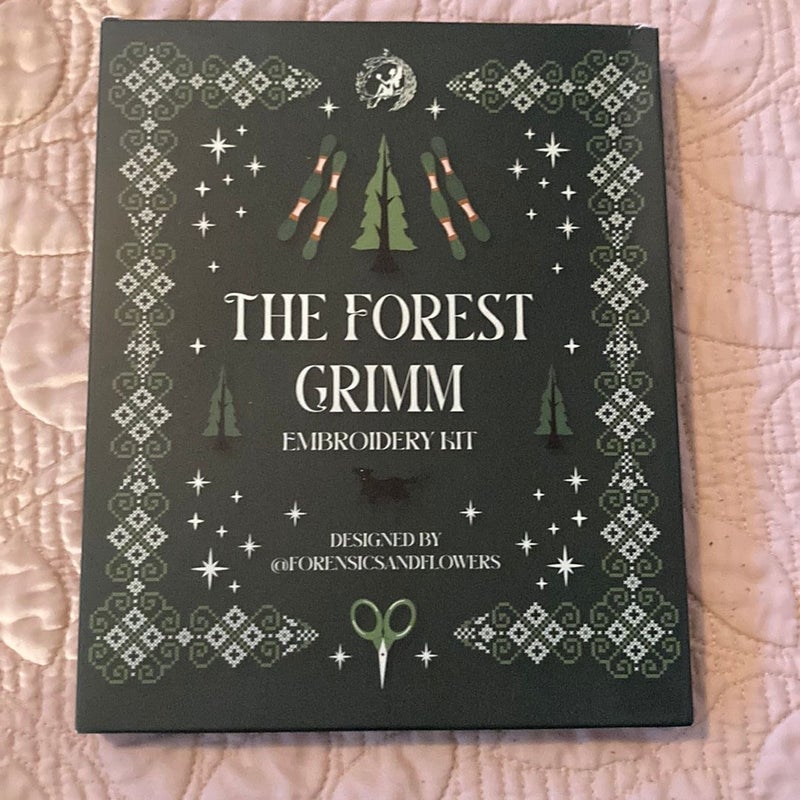 The Forest Grim Embroidery Kit 