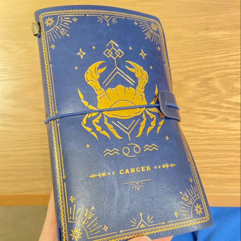 Astrology themed journal (Cancer)