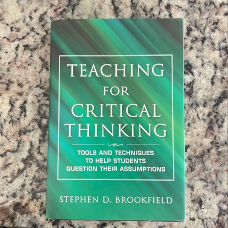 Teaching for Critical Thinking