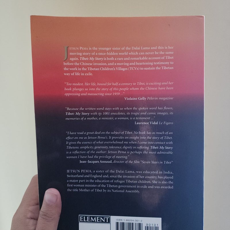Tibet, My Story
