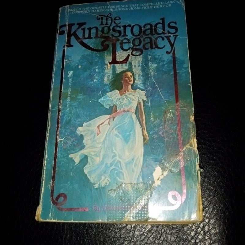 BOOK the Kingsroads Legacy by Dorinda kamm 1981

Rare book 