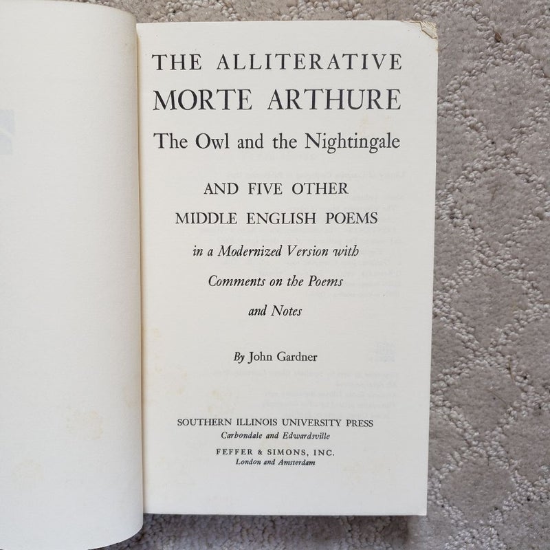The Alliterative Morte Arthure, The Owl and the Nightingale, and Five Other Middle English Poems (Arcturus Books Edition, 1973)