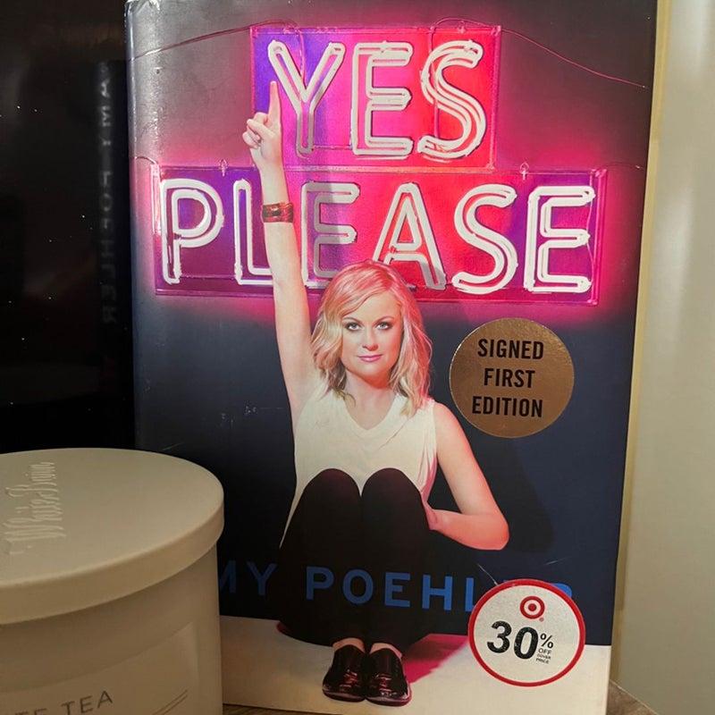 Yes Please Amy Poehler signed first edition 